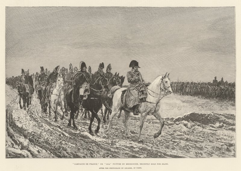 Campagne de France veya 1814, kısa süre önce 34.000 Sterlin