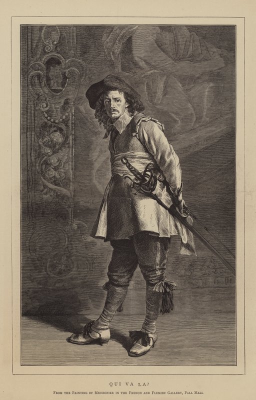 ಇಲ್ಲಿ ವಾ ಲಾ ಟರ್ಕ್ by Jean Louis Ernest Meissonier