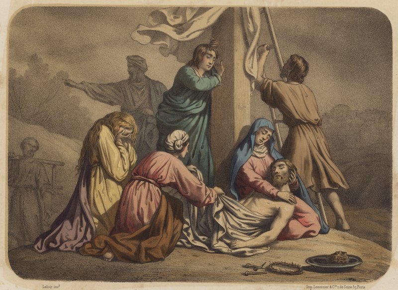 Haçtan İniş by Jean Baptiste Auguste Leloir