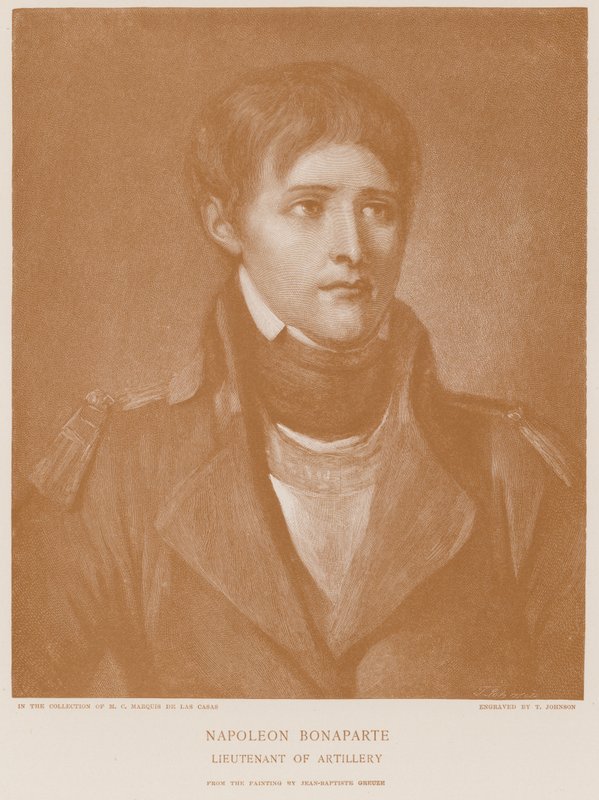 Napoleon Bonaparte  by Jean Baptiste Greuze