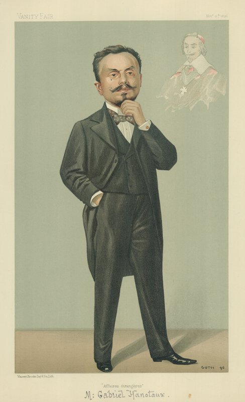 M Gabriel Hanotaux by Jean Baptiste Guth