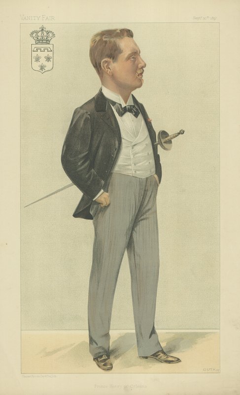 Orleans Prensi Henry by Jean Baptiste Guth