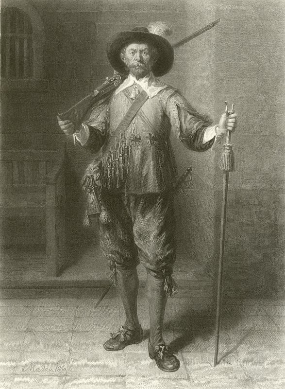 Arquebusier by Jean Baptiste Madou
