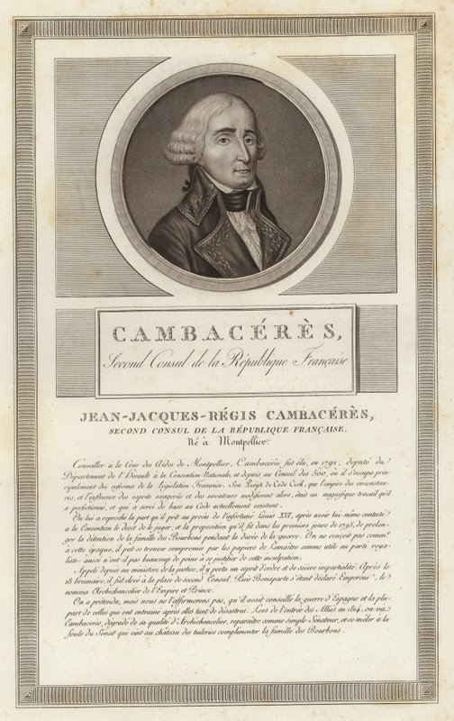 Jean Jacques Regis de Cambaceres