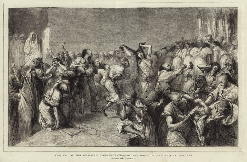 Aissawah Festivali by Jean Francois Portaels