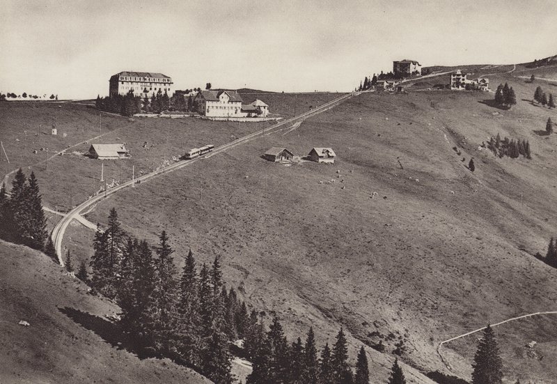Hotel Rigi Staffel, elektrikli Arth Rigi Bahn (s/b fotoğraf) by Jean Gaberell