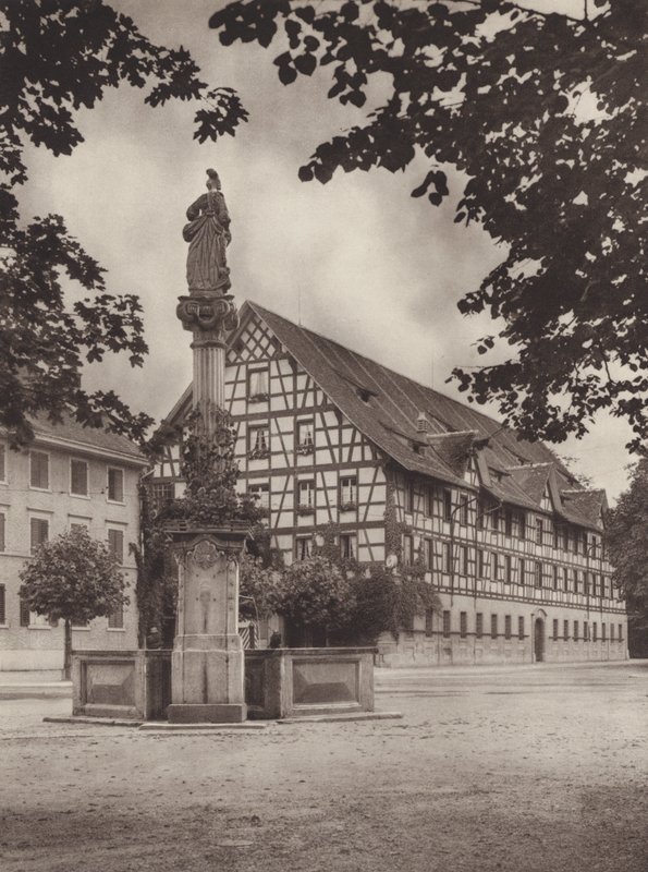 İsviçre: Winterthur, Eski Kışla (s/b fotoğraf) by Jean Gaberell