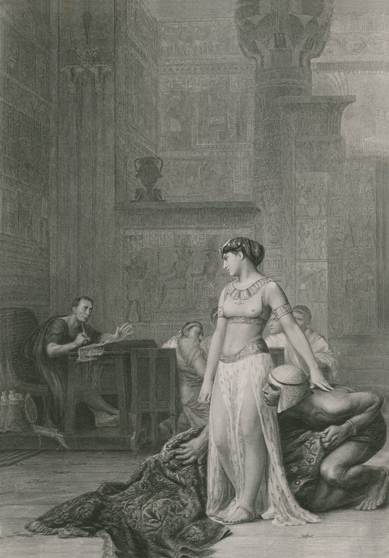 Kleopatra ve Sezar by Jean Leon Gerome