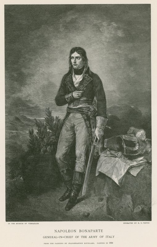 Napolyon Bonapart by Jean Sebastien Rouillard