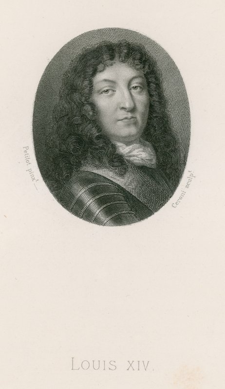 Kral Louis XIV by Jean the Elder Petitot