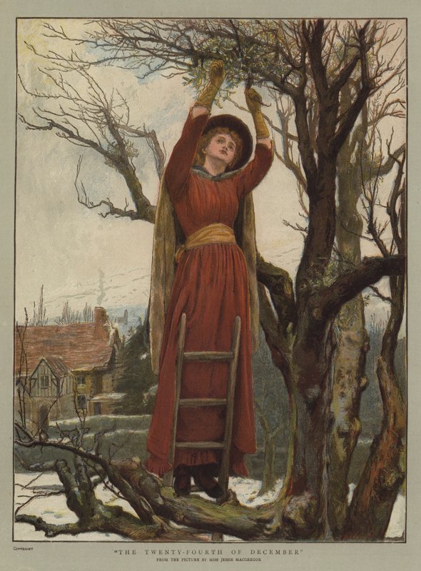 Yirmidördüncü Aralık (chromolitho) by Jessie MacGregor