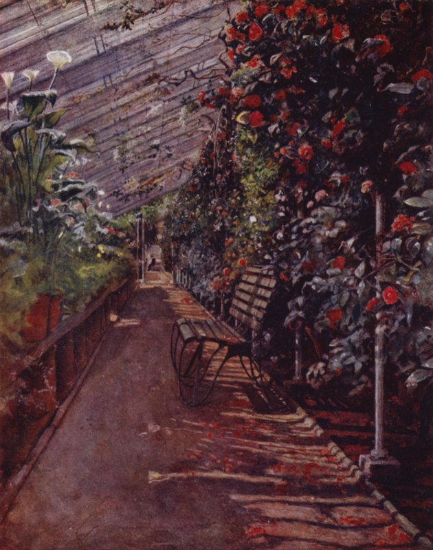Chiswick House, Konservatuar (renkli taş) by Jessie MacGregor