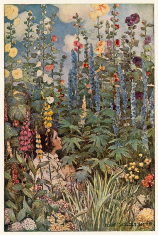 Çiçekler (renkli taş) by Jessie Willcox Smith
