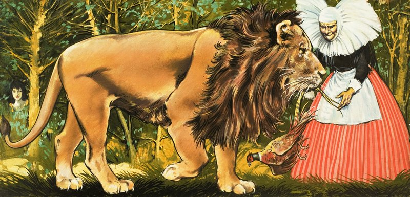 Büyülü Aslan by Jesus Blasco