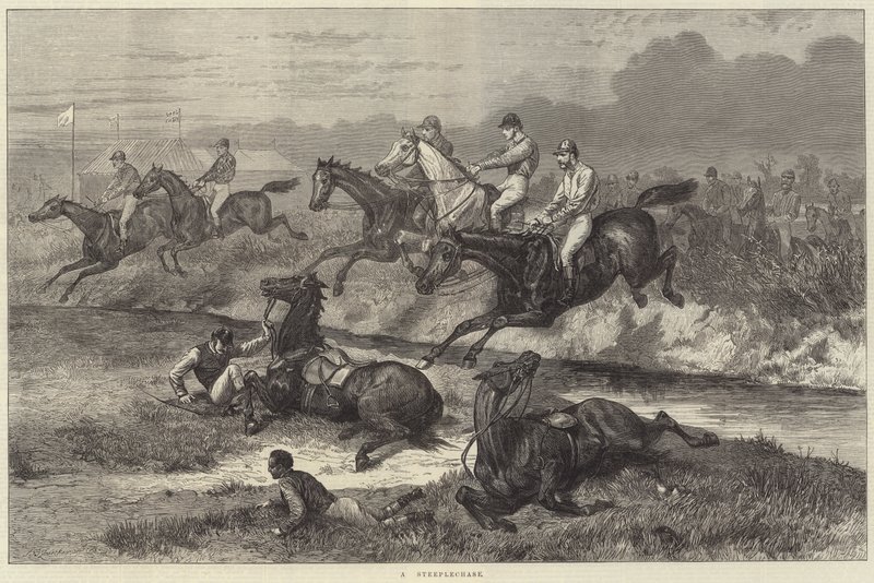 engelli koşu by Johann Baptist Zwecker