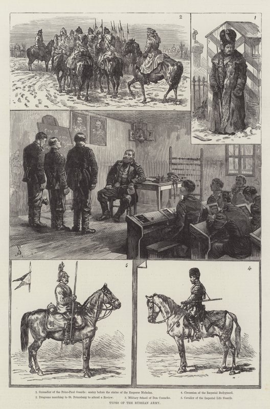 Rus Ordusu Türleri by Johann Nepomuk Schonberg