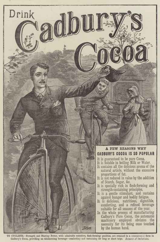 Reklam, Cadbury's Kakao by John Bagnold Burgess
