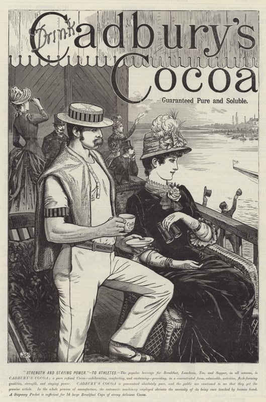 Reklam, Cadbury's Kakao by John Bagnold Burgess