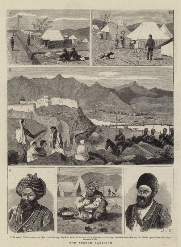 Afgan Kampanyası by John Charles Dollman