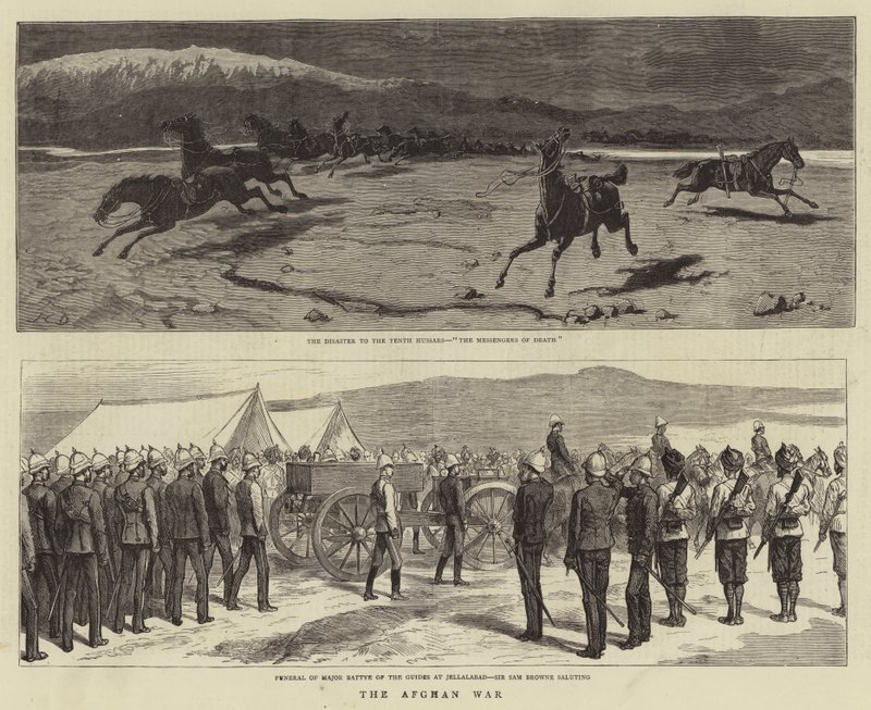 Afgan Savaşı by John Charles Dollman