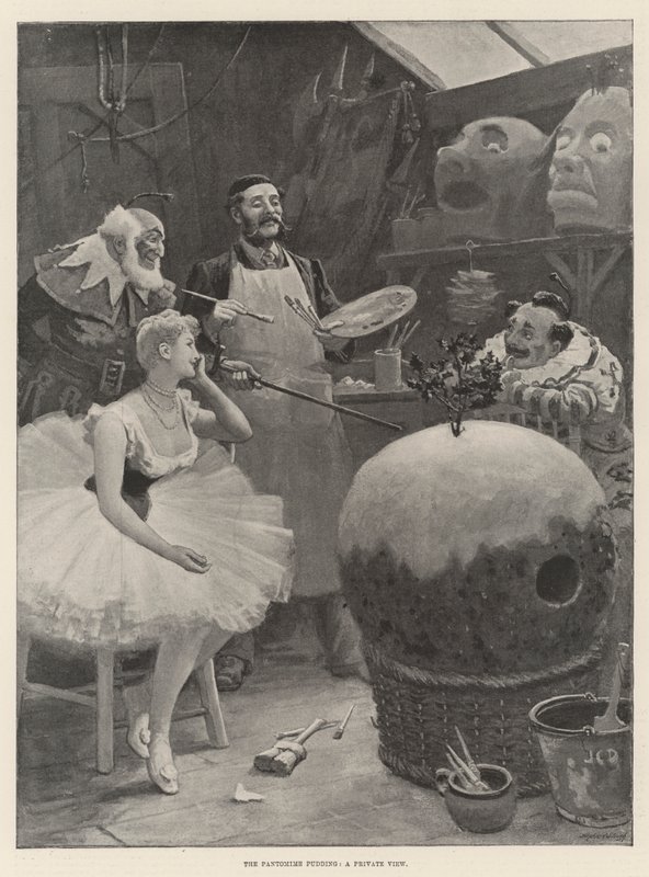 Pandomim Pudingi, Özel Bir Manzara by John Charles Dollman