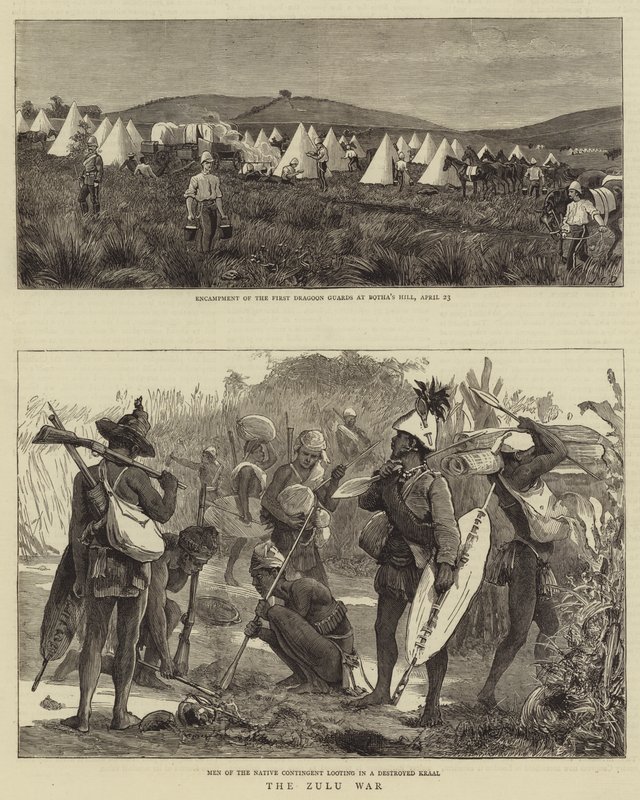 Zulu Savaşı by John Charles Dollman