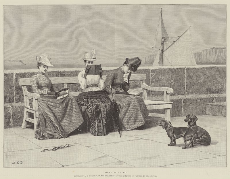 Yağlı Boya Ressamlar Enstitüsü Sergisinde Cilt I, II ve III by John Charles Dollman