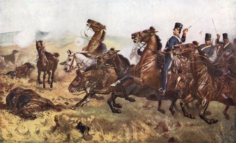 Battle of Balaclava, 25 October 1854  by John Charlton