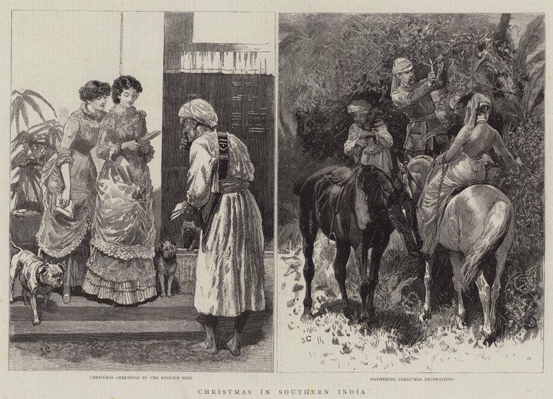 Güney Hindistan'da Noel by John Charlton