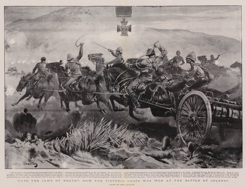 Jaws of Death, Colenso Savaşı'nda Victoria Cross'un nasıl kazanıldığı by John Charlton
