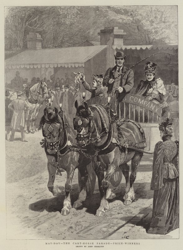 Mayıs Günü, Araba-At Geçit Töreni, Ödül Kazananlar by John Charlton