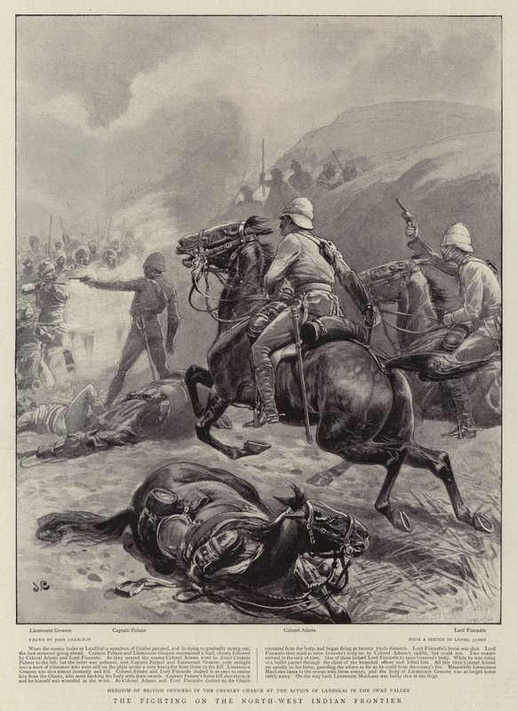 Kuzey-Batı Hindistan Sınırında Çatışma by John Charlton
