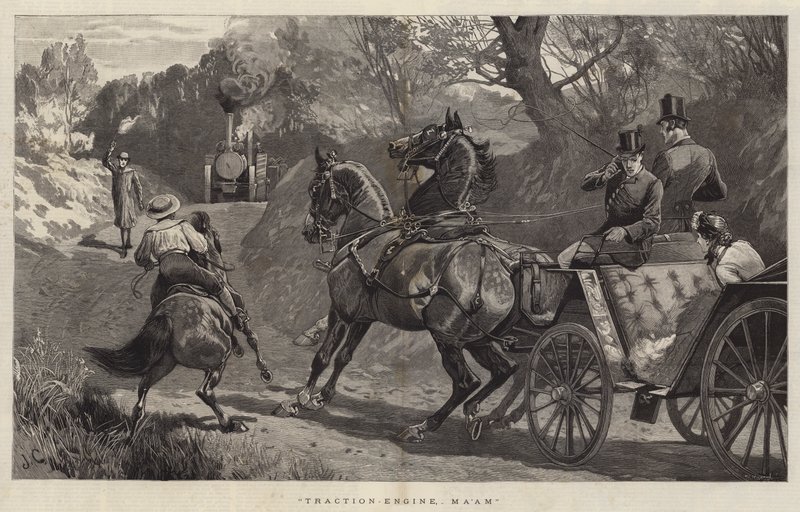 Çekiş Motoru, hanımefendi by John Charlton