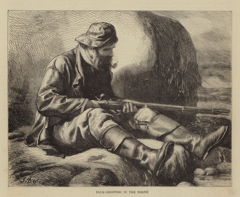 Kuzeyde Ördek Avı by John Dawson Watson