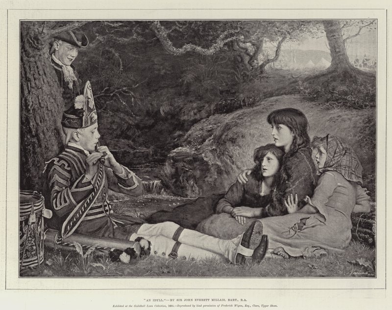 bir idil by John Everett Millais
