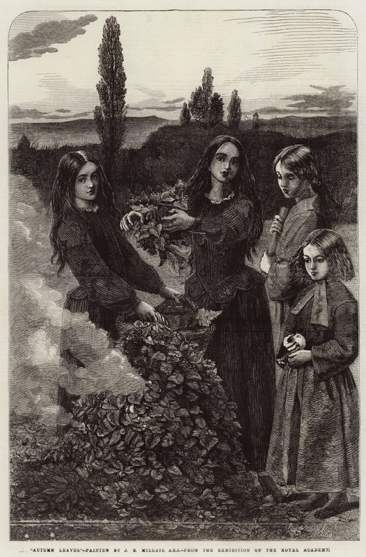 Sonbahar yaprakları by John Everett Millais