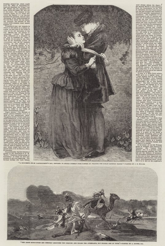 ರಾಯಲ್ ಅಕಾಡೆಮಿ ಟರ್ಕಿಯ ಪ್ರದರ್ಶನ by John Everett Millais