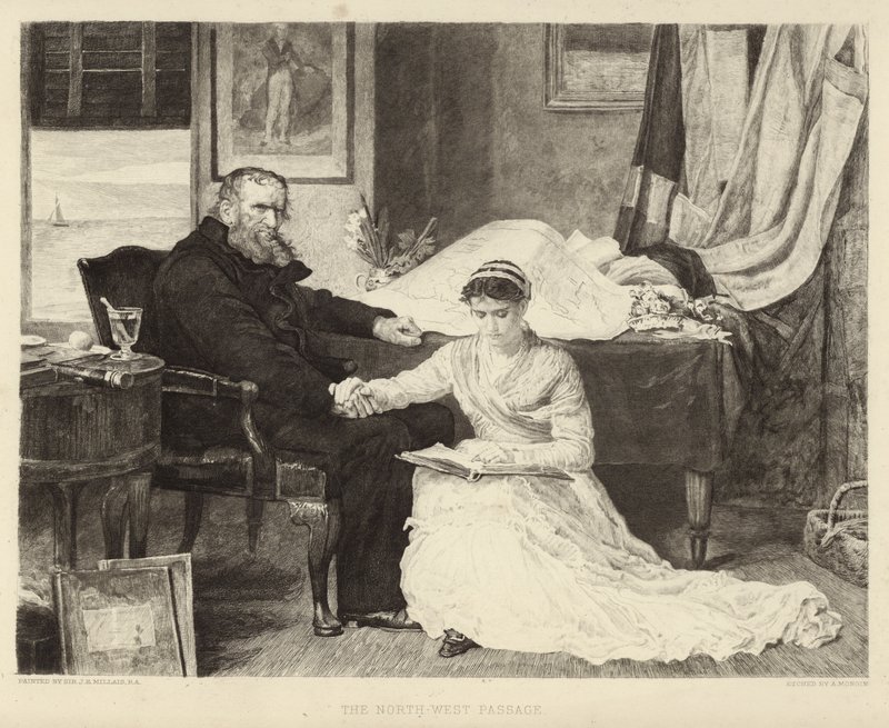 Kuzey-Batı Geçidi by John Everett Millais