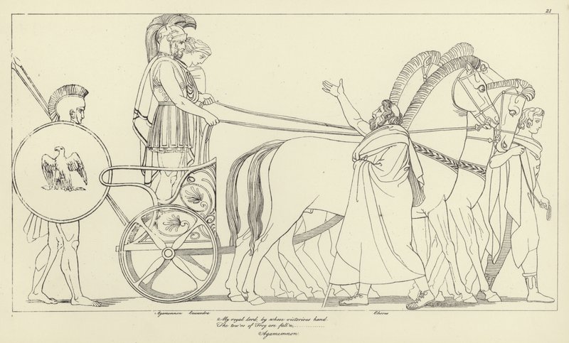 Agamemnon  by John Flaxman