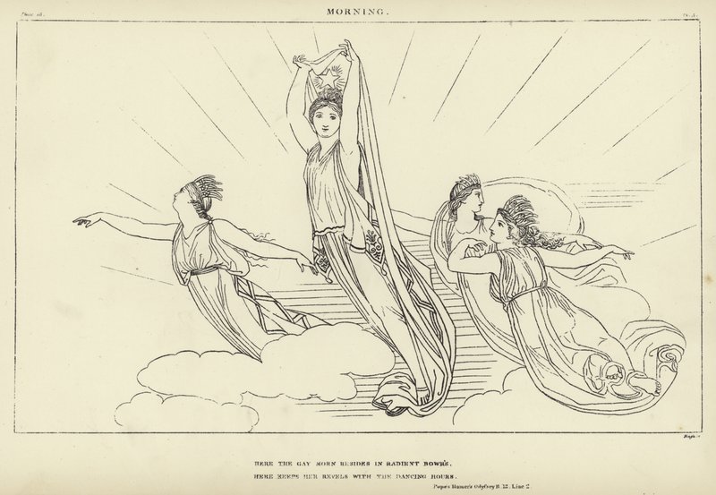 Morning  by John Flaxman
