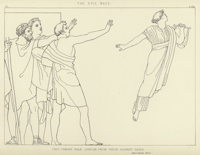 Kötü Irk by John Flaxman
