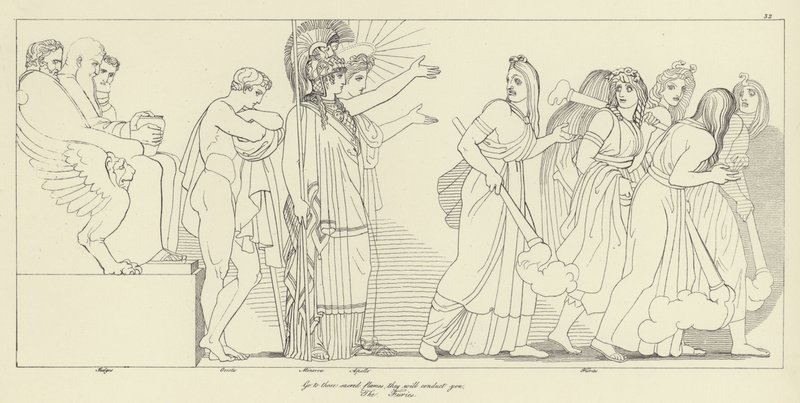 The Furies  by John Flaxman