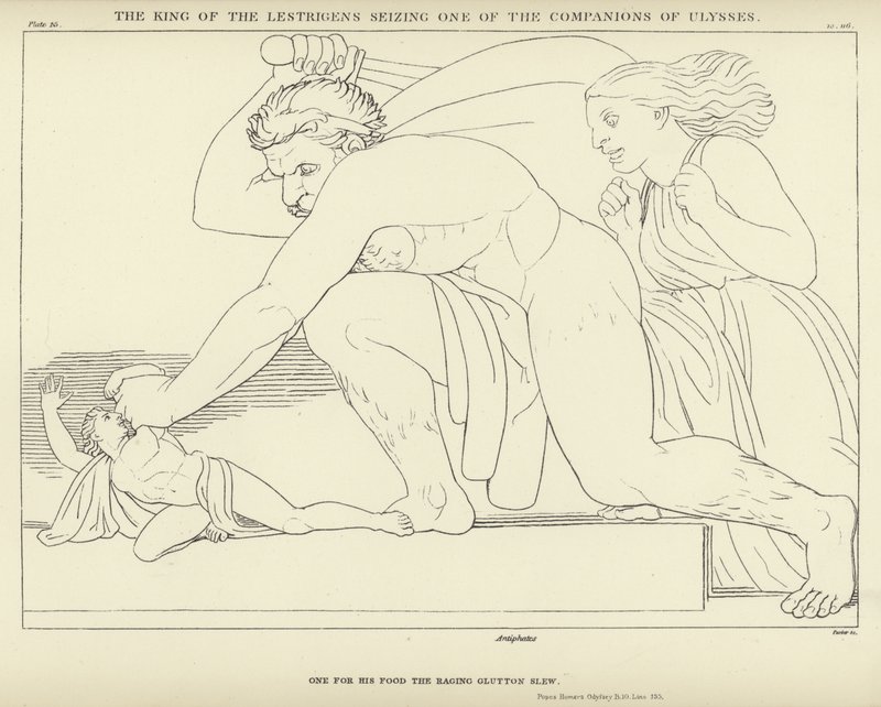Lestrigens Kralı, Ulysses