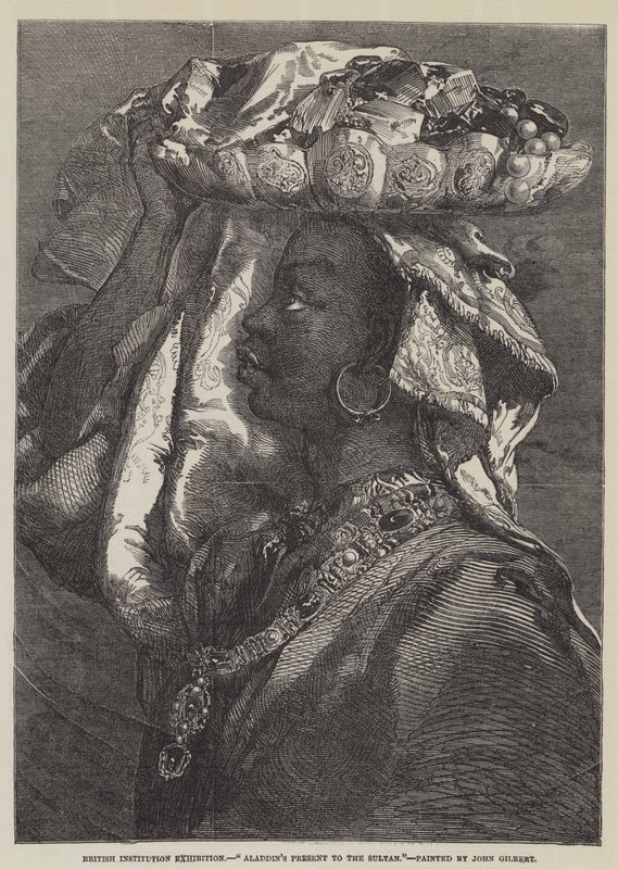 Alaaddin'in Sultan'a Hediyesi by John Gilbert