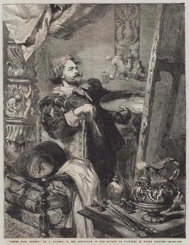 Peter Paul Rubens by John Gilbert