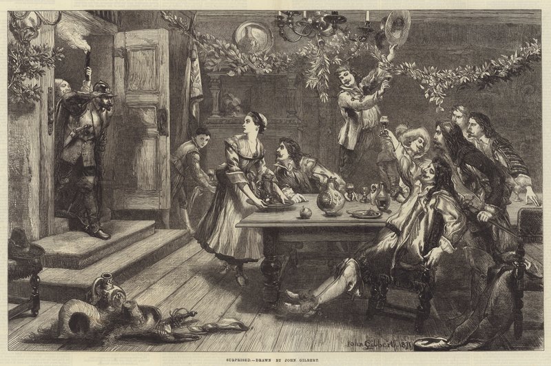Sürpriz gravür by John Gilbert