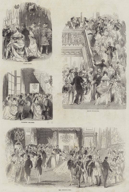 The Drawing Room  by John Gilbert