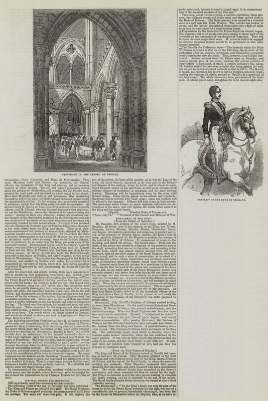 Orleans Dükü by John Gilbert