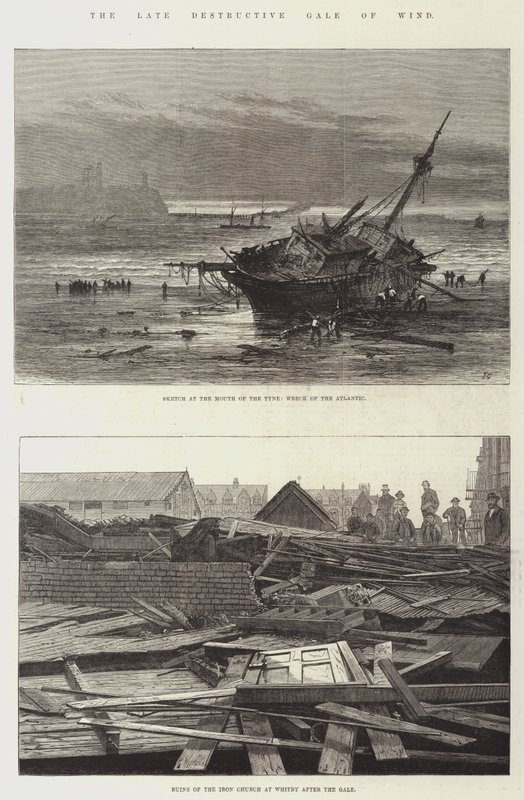 Rüzgârın Geç Yıkıcı Fırtınası by John Gilbert