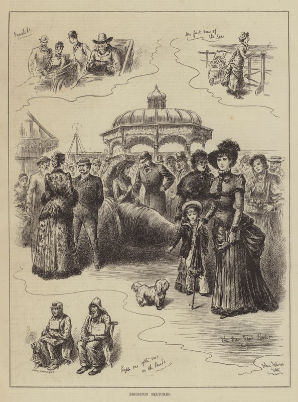 Brighton Eskizleri by John Jellicoe